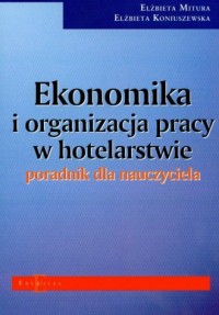 Ekonomika i organiazacja pracy - okładka książki