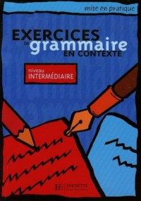 Exercices grammaire en contexte. - okładka książki