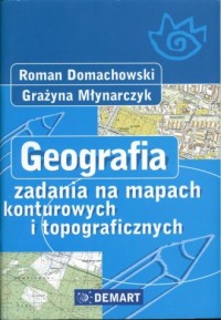 Geografia. Zadania na mapach konturowych - okładka podręcznika