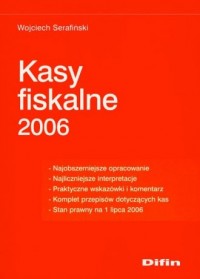 Kasy fiskalne 2006 - okładka książki