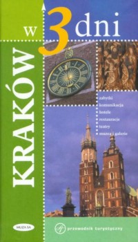 Kraków w 3 dni - okładka książki