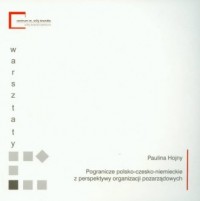 Pogranicze polsko-czesko-niemieckie - okładka książki