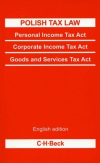Polish tax law (wersja ang.) - okładka książki