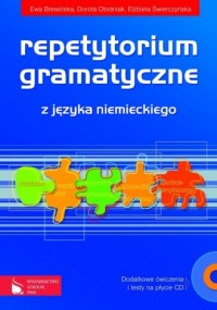 Repetytorium gramatyczne z języka - okładka podręcznika