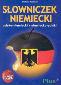 Słowniczek niemiecki polsko-niemiecki. - okładka książki