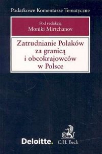 Zatrudnianie Polaków za granicą - okładka książki