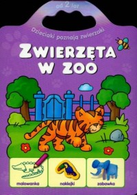 Zwierzęta w Zoo - okładka książki
